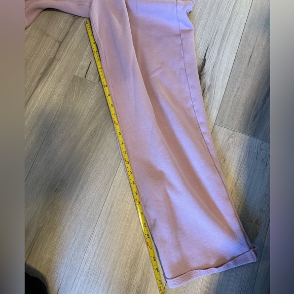 Skims cotton blend fleece classic straight leg sweatpants in dusk - Picture 9 of 10